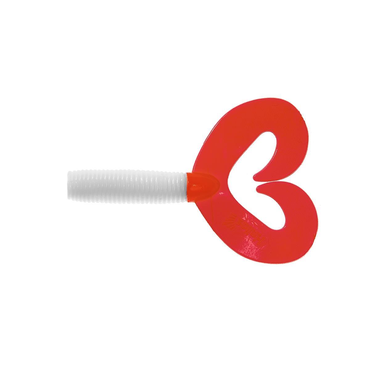 Твистер Credo Double Tail 2.95", 7.5см, White RT